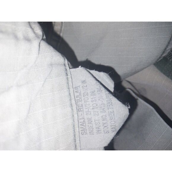 USMC Uniform SGT Rank Service Khaki Shirt SZ 15 & Camo Pants SZ Small Regular - Picture 10 of 14